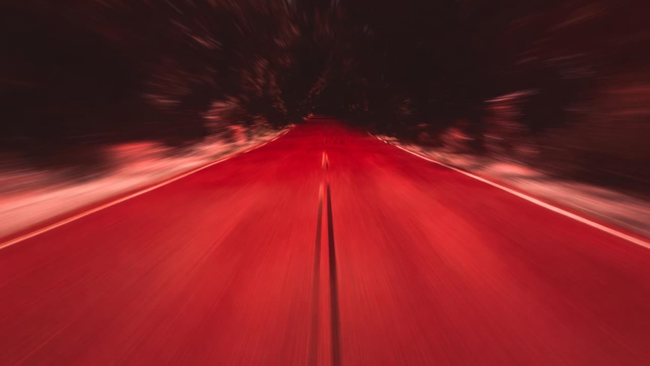 The Bold road — direct, decisive crimson